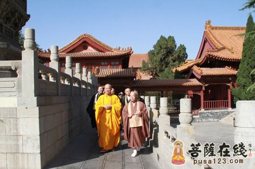 临济宗-日本临济宗临济禅师圆寂纪念访中团参访柏林禅寺