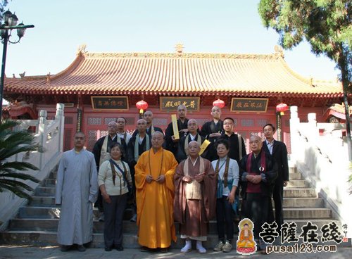 临济宗-日本临济宗临济禅师圆寂纪念访中团参访柏林禅寺