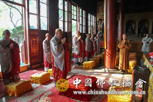 韩国佛教天台宗张道正长老一行拜访中国佛教协会 韩国佛教天台宗张道正长老一行拜访中国佛教协会