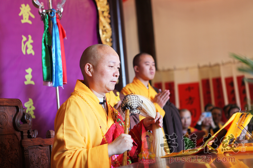 【高清图集】上海广福讲寺隆重举行玄光法师荣膺方丈升座庆典