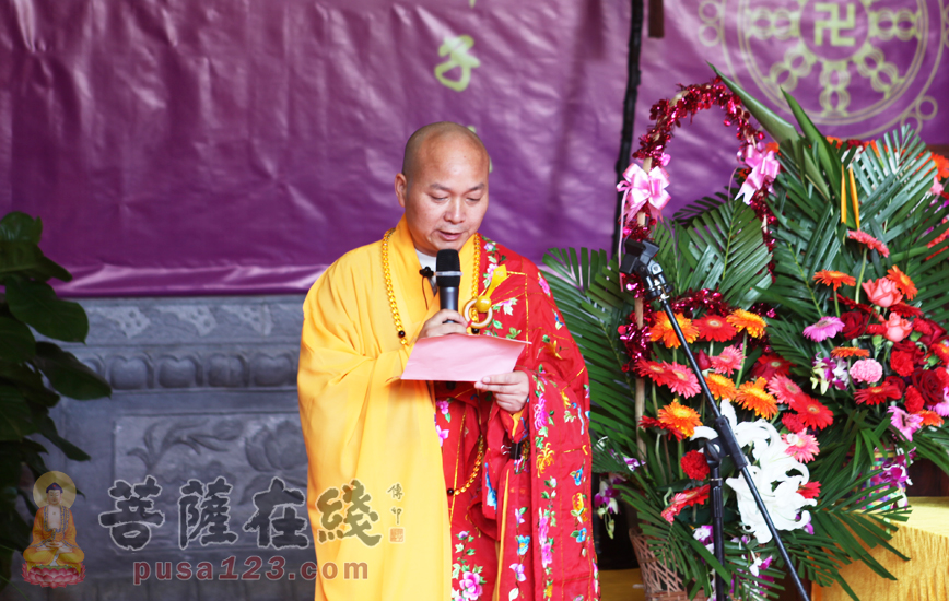 【高清图集】上海广福讲寺隆重举行玄光法师荣膺方丈升座庆典