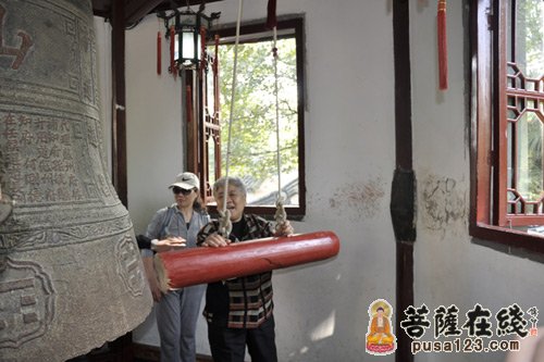 寒山寺-“孙中山与宋庆龄研讨会”访问团参访苏州寒山寺