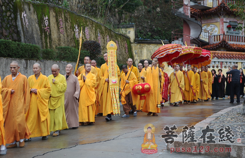 【高清图集】福建福鼎乐善寺隆重举行立平长老八十华诞庆典暨水陆法会