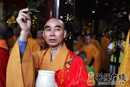 宁波霞屿禅寺圆通宝殿圣像开光暨藏经楼奠基法