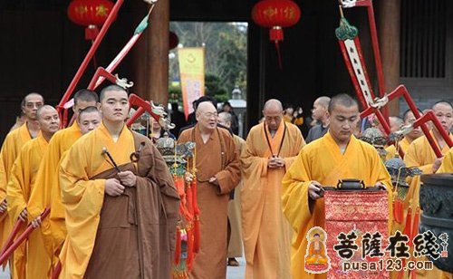 中国佛教协会副会长圣辉大和尚莅临雪窦山资圣禅寺