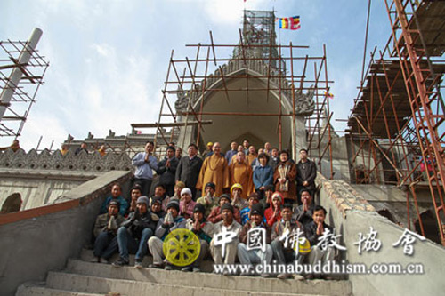 白马寺-王健秘书长考察洛阳白马寺