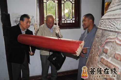 寒山寺-日中环境绿化访中团一行参访苏州寒山寺