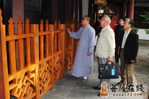 寒山寺-日中环境绿化访中团一行参访苏州寒山寺