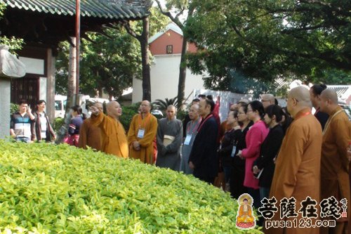 佛教-第十三次全国宗教界青年代表人士学习考察团参访广州光孝寺
