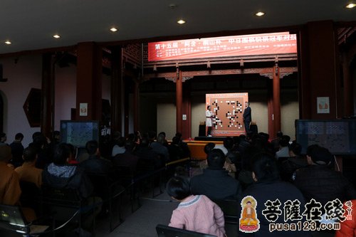 灵隐寺-“中日围棋快棋冠军对抗赛”在杭州灵隐寺拉开战幕