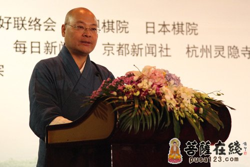 灵隐寺-“中日围棋快棋冠军对抗赛”在杭州灵隐寺拉开战幕