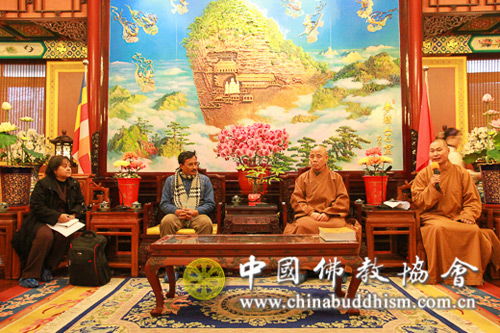 印尼巴厘省印度教寺庙管委会负责人一行拜访中国佛教协会