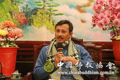 印尼巴厘省印度教寺庙管委会负责人一行拜访中国佛教协会