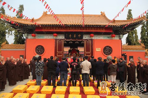 奉化-中国奉化雪窦山人间弥勒尼泊尔中华寺供奉开光法会