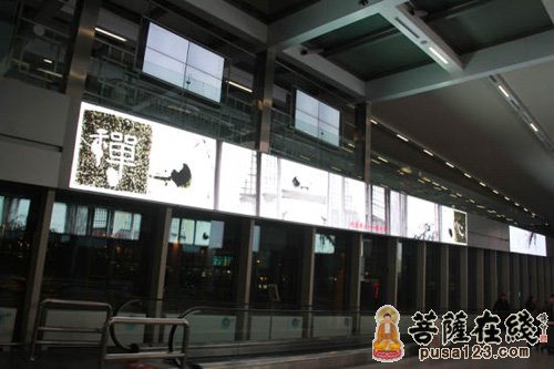 航站楼-“大华禅画”展亮相首都机场 T3航站楼变身艺术画廊