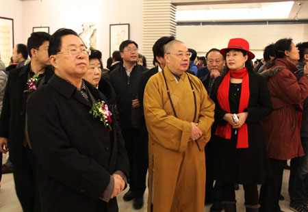 禅文化-纪念六祖惠能大师圆寂1300周年禅文化书法展在京举行