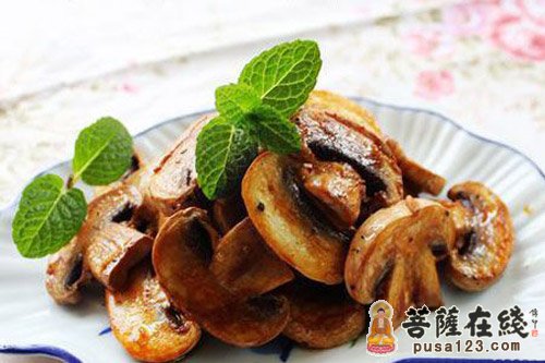酱油黑椒蘑菇