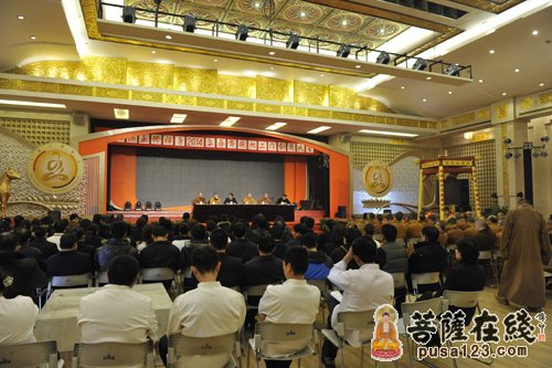 上海玉佛禅寺举行春节开放工作动员大会