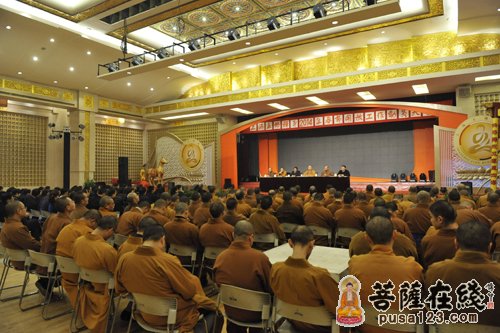 上海玉佛禅寺举行春节开放工作动员大会