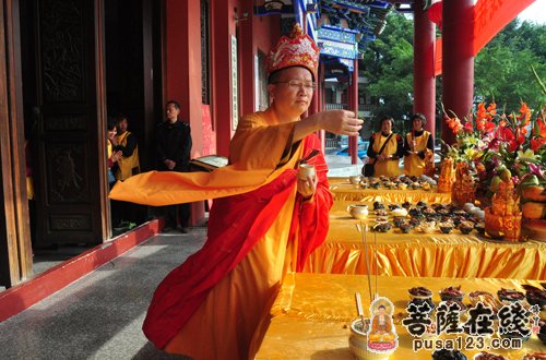 广东四会六祖寺隆重举行马年新春大供天法会