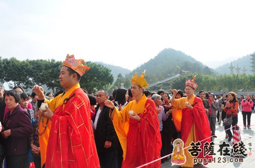 广东四会六祖寺隆重举行马年新春大供天法会