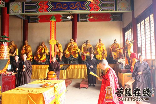 大冶目莲寺圆满举行清明三时系念超荐法会