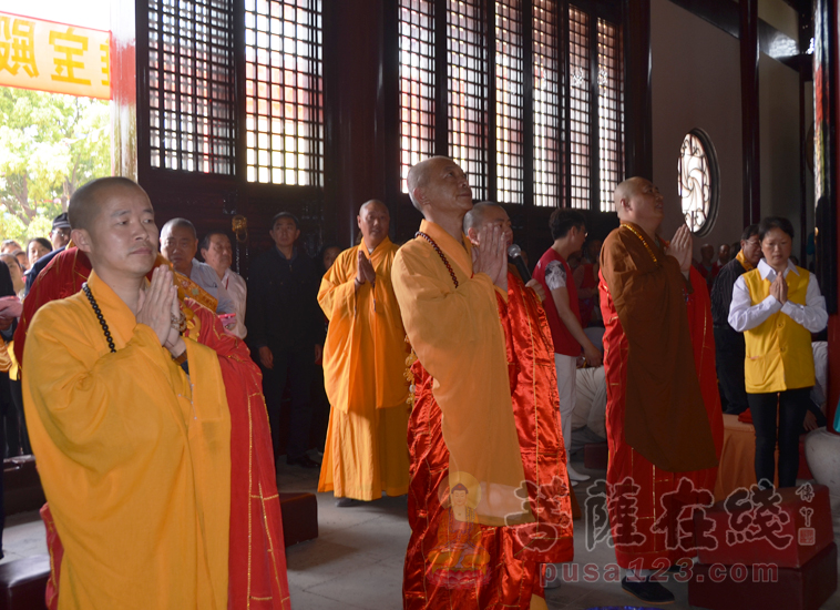 【高清图集】张家港双杏寺举行佛像开光暨法源法师荣膺方丈升座庆典