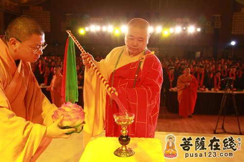 上海玉佛禅寺2014佛诞纪念梵乐晚会暨传灯法