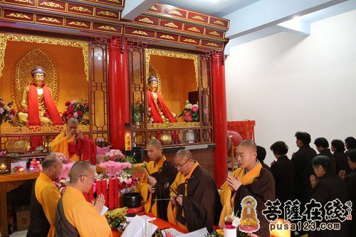 陕西周至涌泉寺举办居士五戒菩萨戒传戒法会