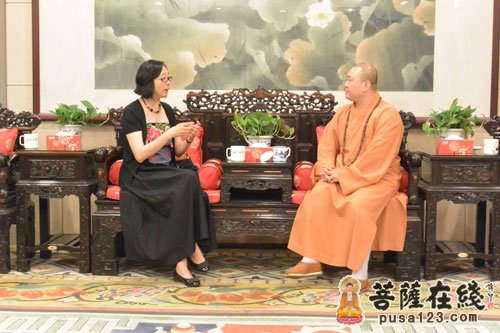 佛教-国家宗教局调研上海玉佛禅寺宗教外事工作