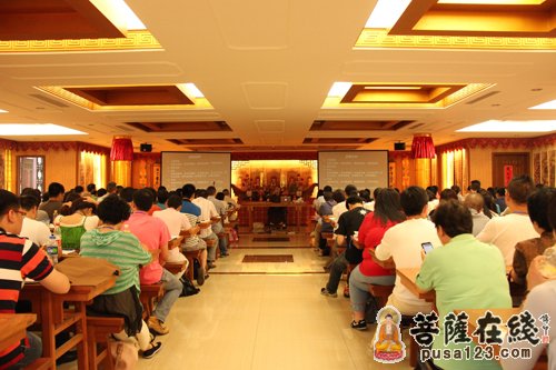佛教-上海龙华古寺空相青年佛学班开课