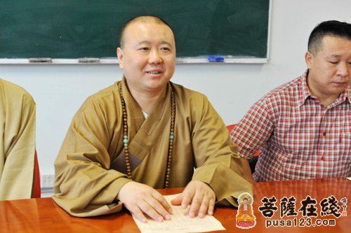 上海玉佛禅寺进行梵乐团专职法师专业考核