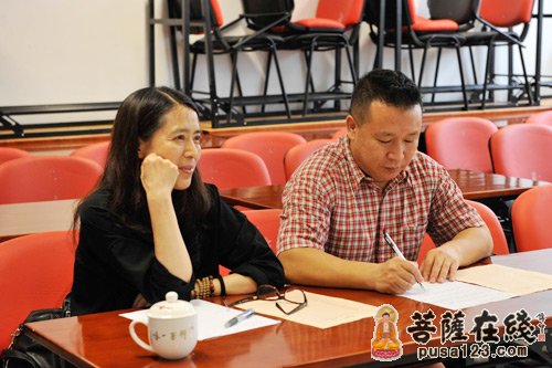 上海玉佛禅寺进行梵乐团专职法师专业考核