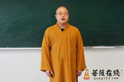 上海玉佛禅寺进行梵乐团专职法师专业考核