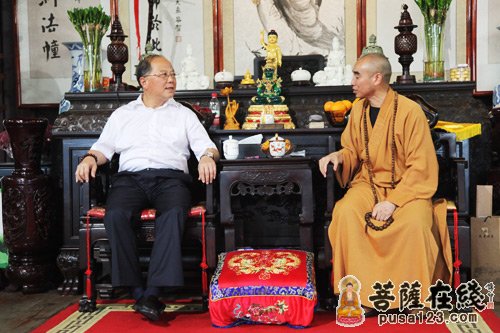 文物-国家文物局励小捷局长一行莅临天童禅寺调研文物保护工作
