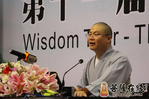 成都文殊院禅修营 行空法师普及佛教基础知识