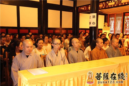 文殊院-成都文殊院举行闻熏六班青年学员见面会