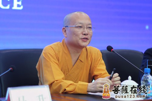 葫芦岛市佛教协会名誉会长,广东六祖寺方丈大愿大和尚讲话(图片来源