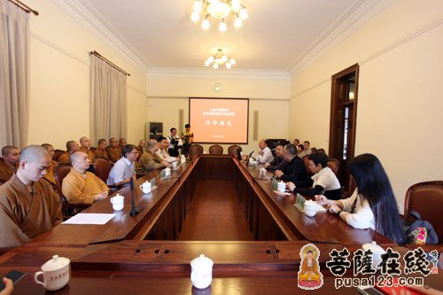 佛教-上海玉佛禅寺梵乐团法师进修班开学典礼举行