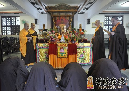 新戒迎请有学法师
