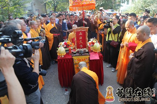 抚州正觉古寺隆重举行学辉法师荣膺方丈升座庆典法会