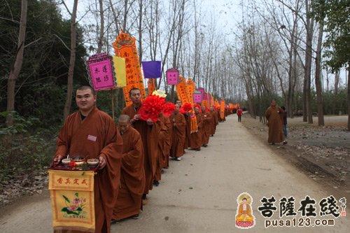 湖北新洲吉灵寺十方法界四圣六凡水陆空普度大