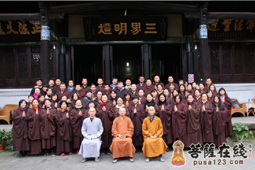 文殊院-成都文殊院青年佛学会闻熏六班参访圣水寺体验禅修