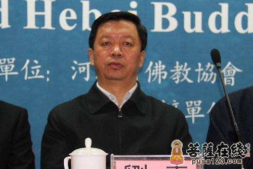 河北省委统战部副部长刘青（图片来源：菩萨在线 摄影：妙甜）