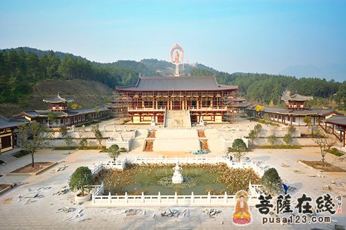 极乐殿前 七宝莲池