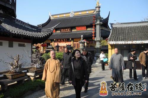 佛教-上海市民宗委领导莅临西林禅寺视察宗教工作