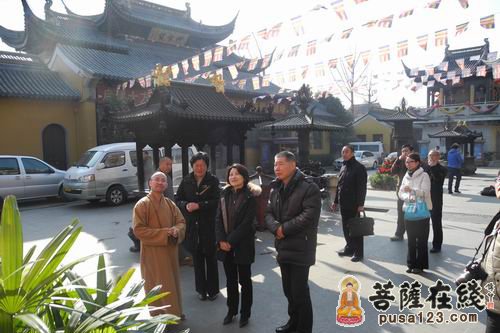 佛教-上海市民宗委领导莅临西林禅寺视察宗教工作