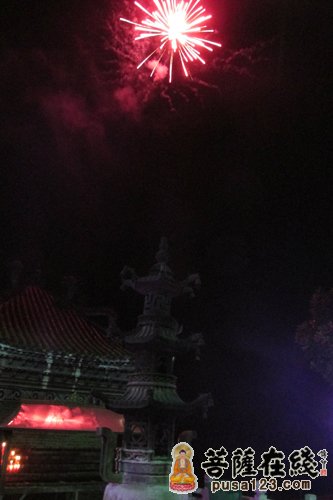 礼花绽放生活幸福美满