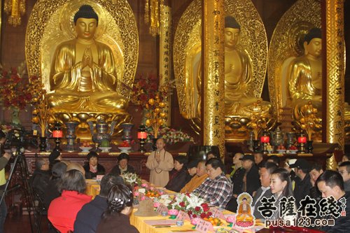 活动现场（图片来源：菩萨在线 摄影：妙然）