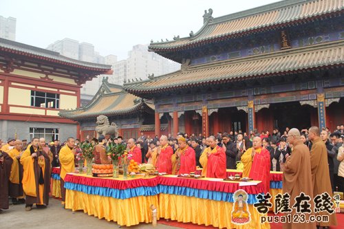 上梁法会现场1